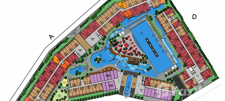 Master Plan of ลากูน่า บีช รีสอร์ท 2 - Photo 1