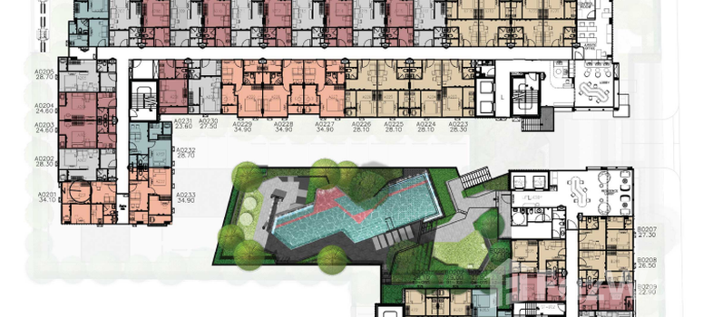 Master Plan of Maroon Ratchada 32 - Photo 1