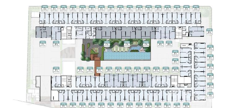 Master Plan of เดอะ คิวบ์ อะเมซ - Photo 2