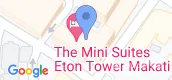 지도 보기입니다. of ETON TOWER MAKATI