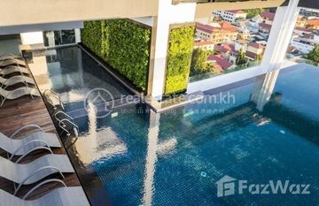 Stylishly Spacious And Fully Furnished Studio Apartment For Sale at Silvertown Metropolitan BKK1, A Minute from Starbucks, Brown Coffee and Thai Hout in Tuol Svay Prey Ti Muoy, 金边