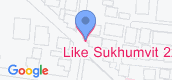 Vista del mapa of Like Sukhumvit 16