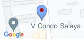 地图概览 of V Condo Salaya
