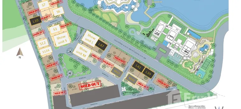 Master Plan of วิสดอม เฟิร์ส เรสซิเดนซ์ - Photo 1