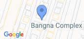 지도 보기입니다. of Bangna Complex Office Tower