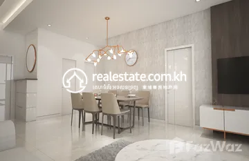 Peninsula Private Residences: Unit 2E Two Bedrooms for Sale in Chrouy Changvar, Phnom Penh