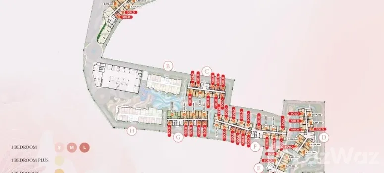 Master Plan of คอราลิน่า กมลา - Photo 2