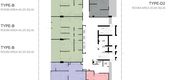Планы этажей здания of VN Residence 3