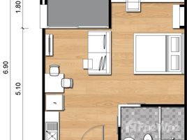 Studio Penthouse zu verkaufen im Rising Place Thappraya, Nong Prue, Pattaya