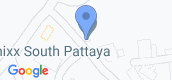 Vista del mapa of Unixx South Pattaya