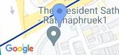 地图概览 of The President Sathorn-Ratchaphruek 2