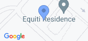 عرض الخريطة of Equiti Residence